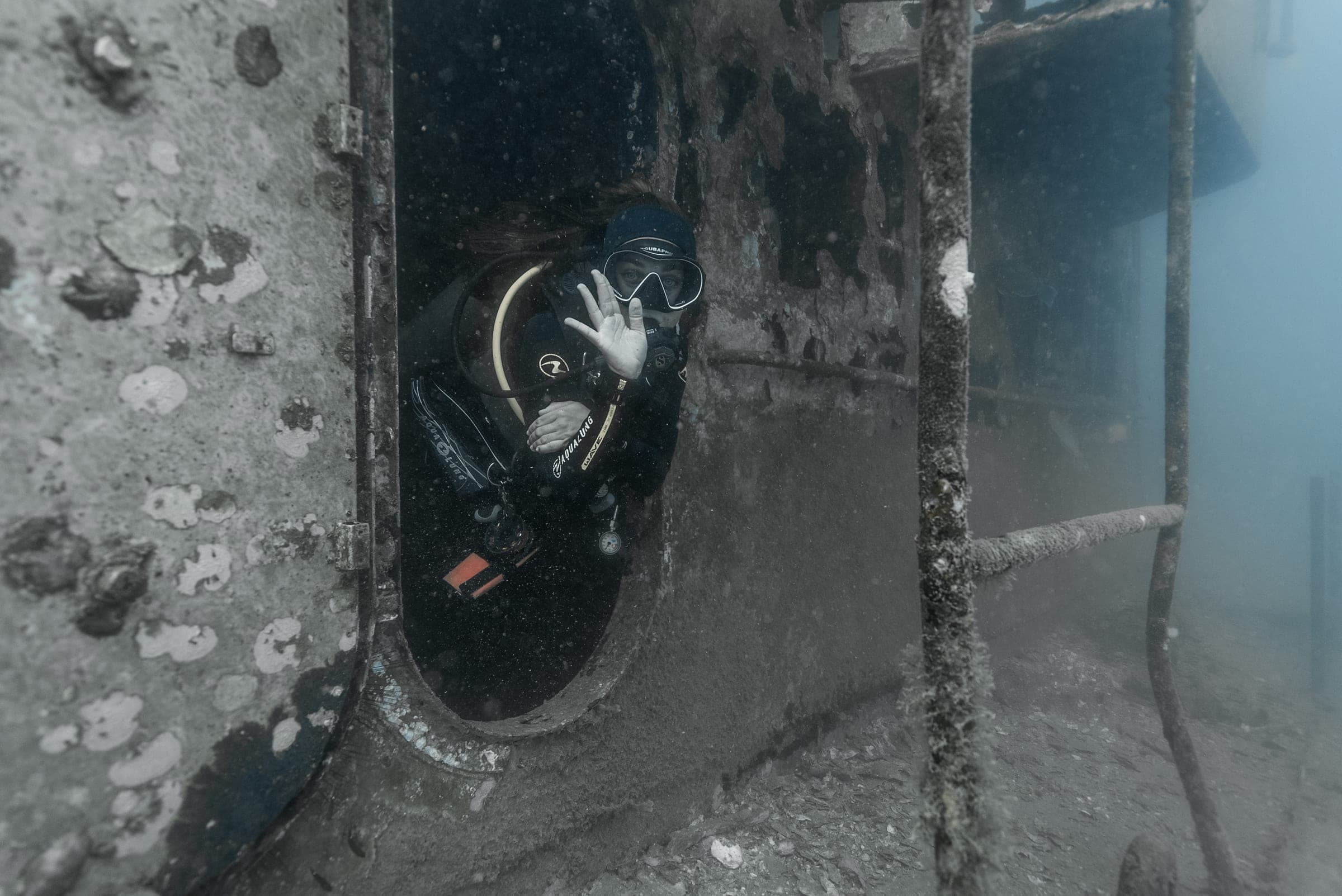 HTMS Sattakut (ספינה טבועה) underwater