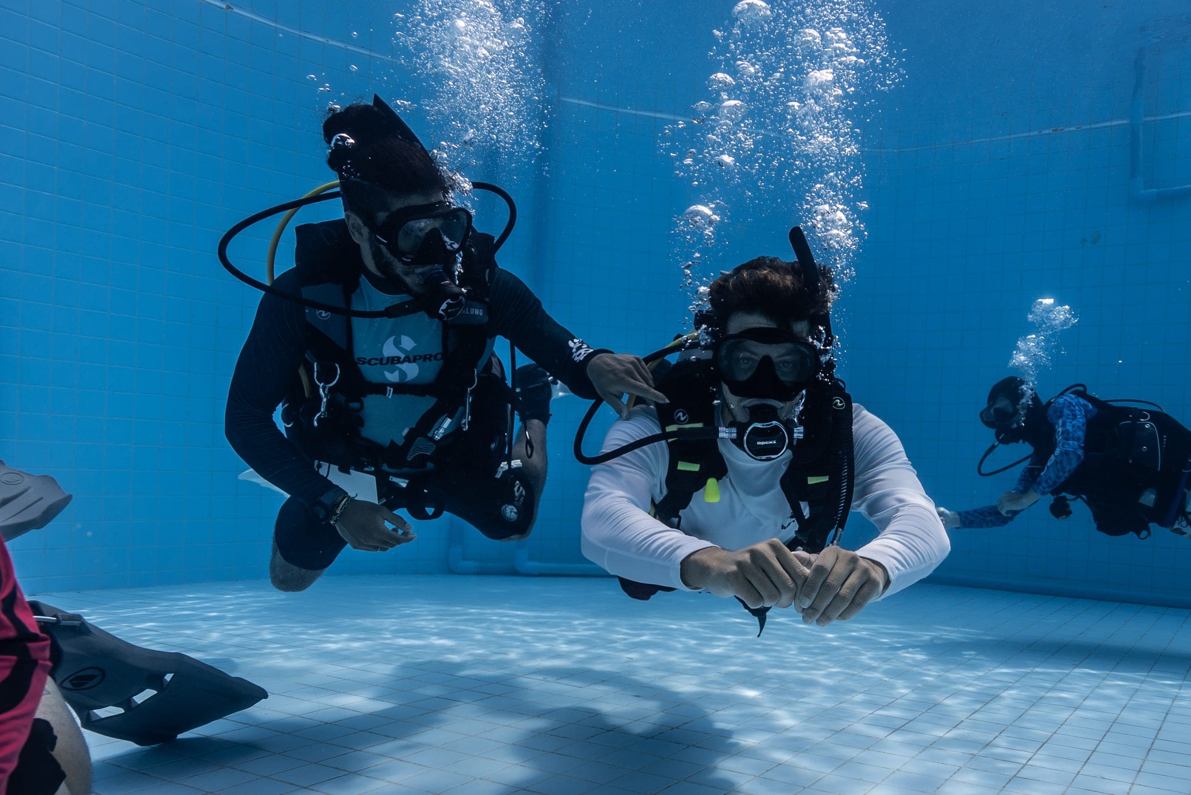 SSI ITC classroom and workshop training at Onyx Divers Koh Tao