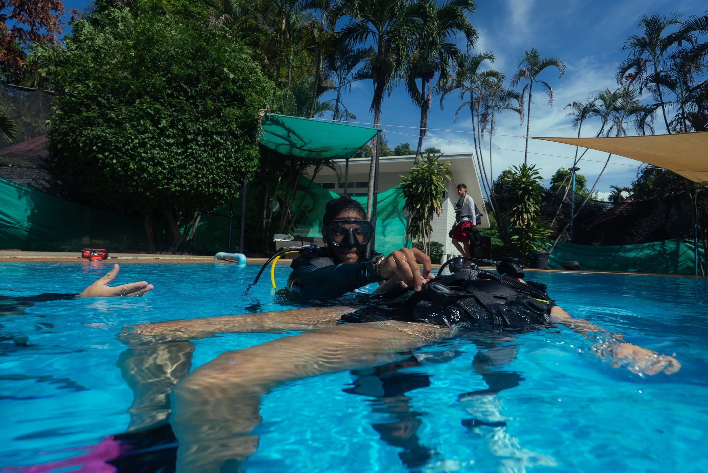 Future SSI instructors training at Onyx Divers Koh Tao