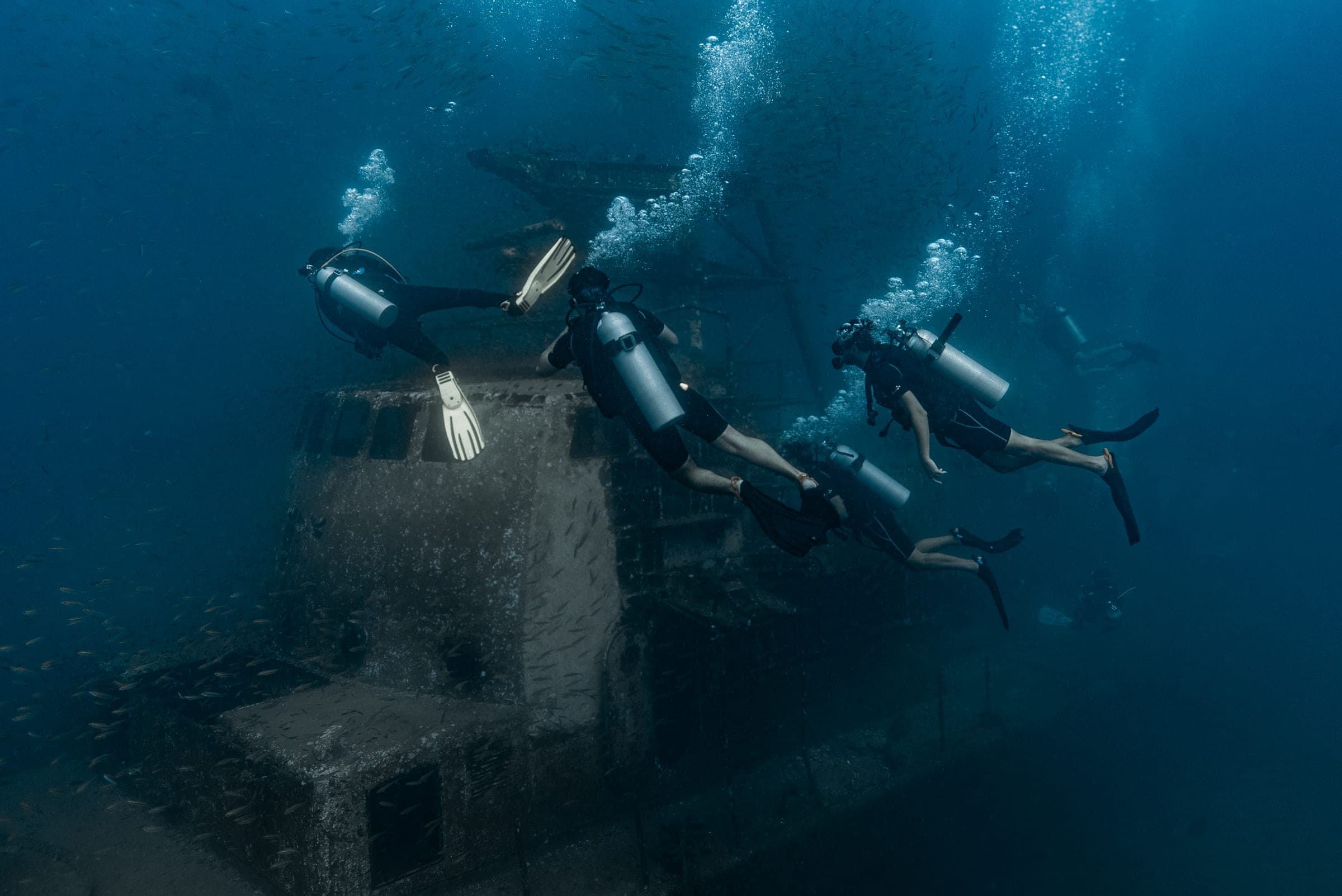 קורס צלילה כוכב שני בקו טאו - Advanced Open Water training at Onyx Divers Koh Tao